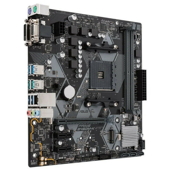 Материнская плата Gigabyte AMD B450 SAM4 MATX B450M K - фото №10