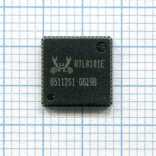 Микросхема RTL8101E сетевой адаптер lan realtec rtl8101e