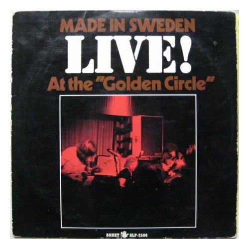 Старый винил, Sonet, MADE IN SWEDEN - Live! At The Golden Circle (LP , Used) старый винил motown stevie wonder in square circle lp used