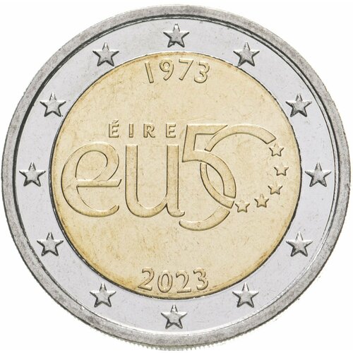 Ирландия 2 евро 2023. 50 лет членству Ирландии в ЕС ирландия 2 евро 2023 ирландии в ес
