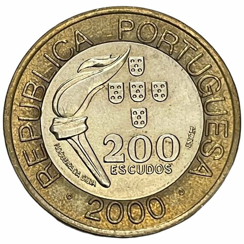 Португалия 200 эскудо 2000 г. (XXVII летние Олимпийские Игры, Сидней 2000)