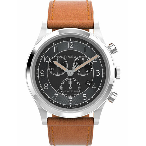 фото Наручные часы timex, черный, серебряный