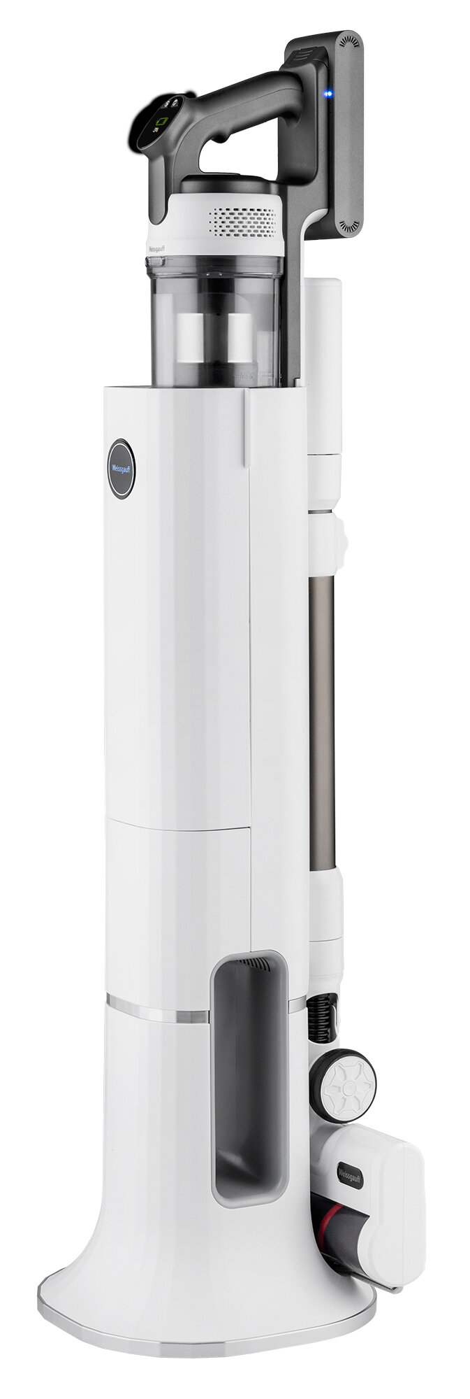 Вертикальный пылесос Weissgauff V20 BLDC Wash&Dry Dust Station со станцией самоочистки — фото 2