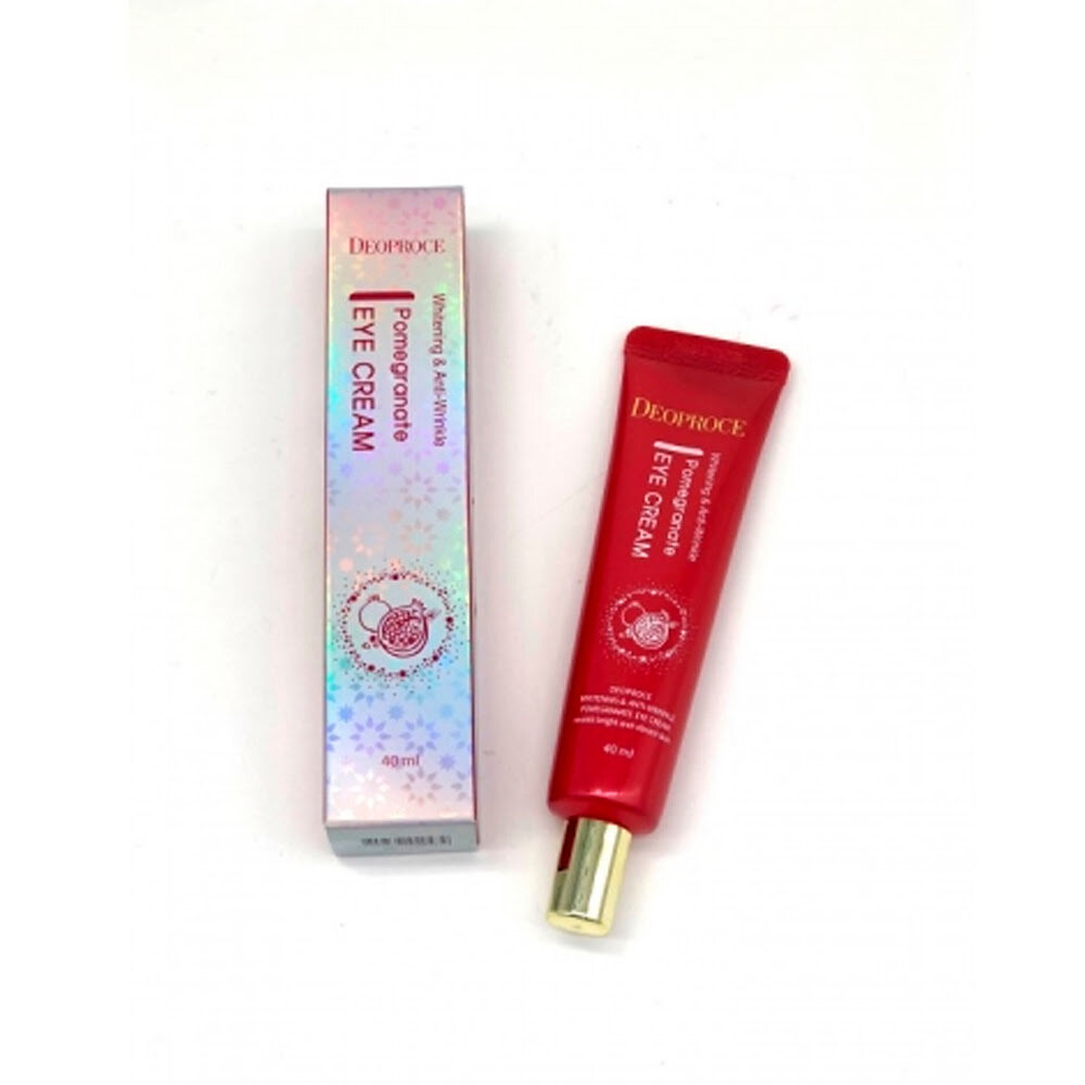 Deoproce Антивозрастной крем для глаз Whitening & Anti-Wrinkle Pomegranate Eye Cream, 40 мл.