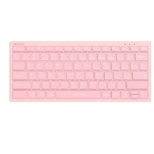 Клавиатура A4Tech Fstyler FBX51C USB беспроводная BTRadio slim Multimedia pink 372800₽