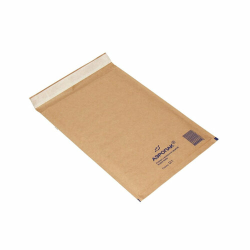 Крафт-конверт с воздушной прослойкой D/1 200 х 270 (уп/100шт), 1 шт. микробаф с пластиковой прослойкой
