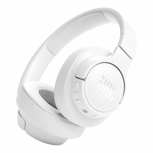 Наушники JBL Tune 720 BT, 3.5 мм/Bluetooth, мониторные, белый [jblt720btwht] — фото 1