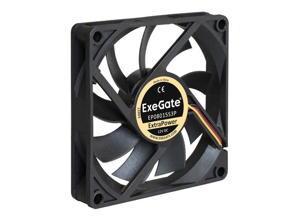 Вентилятор ExeGate ExtraPower 80x80x15mm 2500rpm EX283374RUS