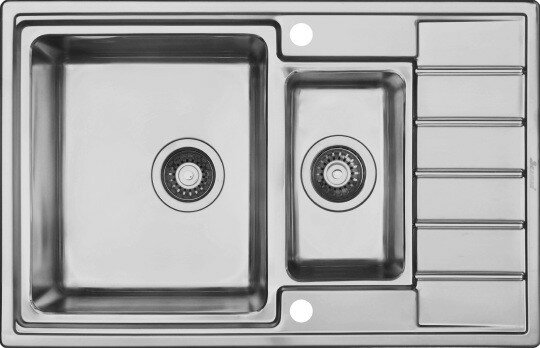 Кухонная мойка Seaman Eco Roma SMR-7850B с клапан-автоматом