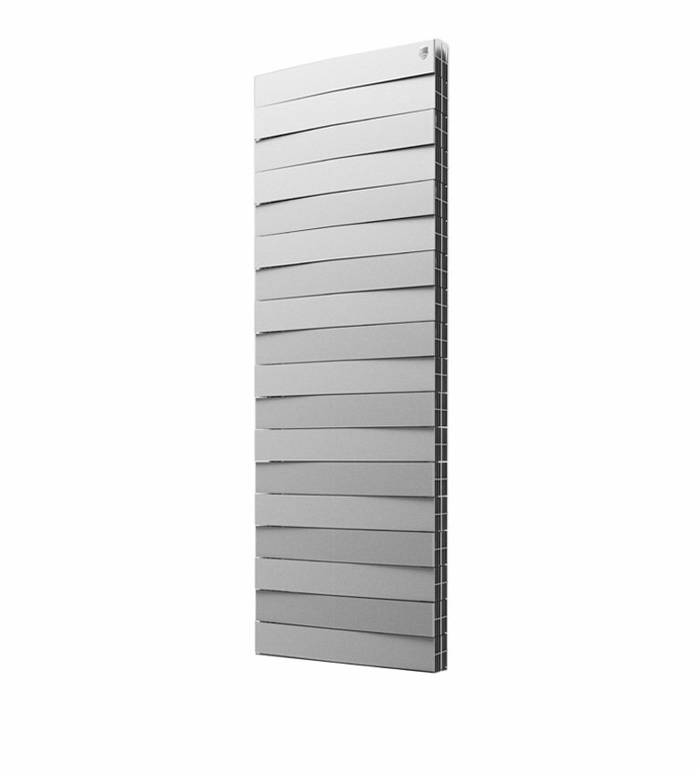 Биметаллический радиатор Royal Thermo PianoForte Tower 200 18 секций Silver Satin