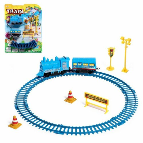 Железная дорога Train работает от батареек 692₽