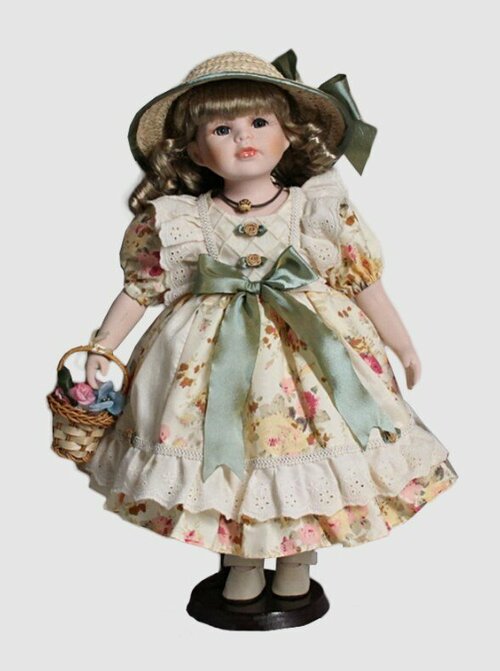 Кукла фарфоровая 16 на подставке KSVA-YF-161183