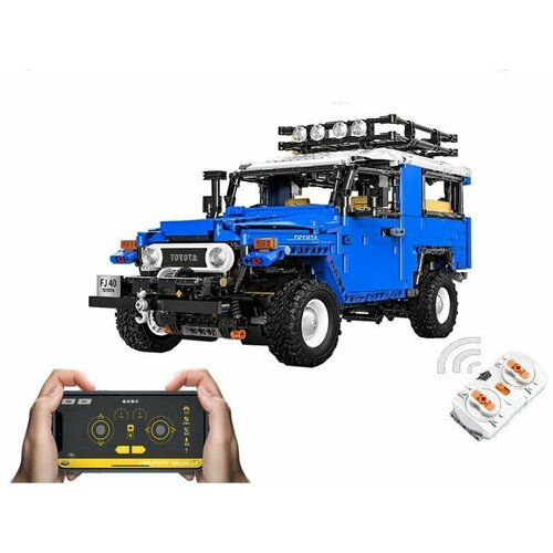 Конструктор Happy Build Toyota Land Cruiser J40, 2087 элементов - YC-QC012