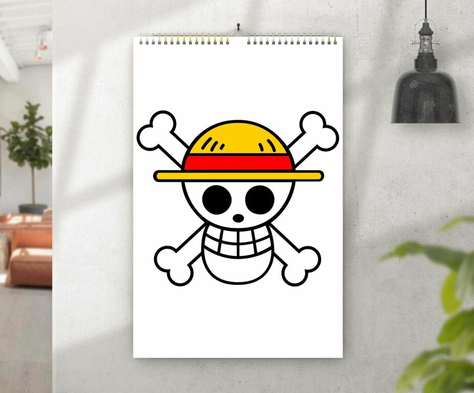 Перекидной календарь Ван Пис, One Piece №19, А3