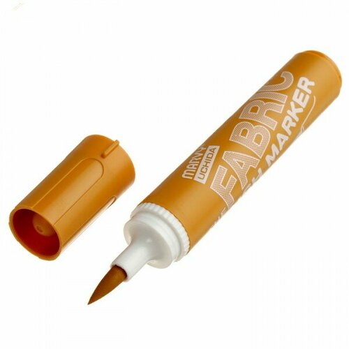 Маркер-кисть MARVY 722 Охра № 13 для светлых тканей