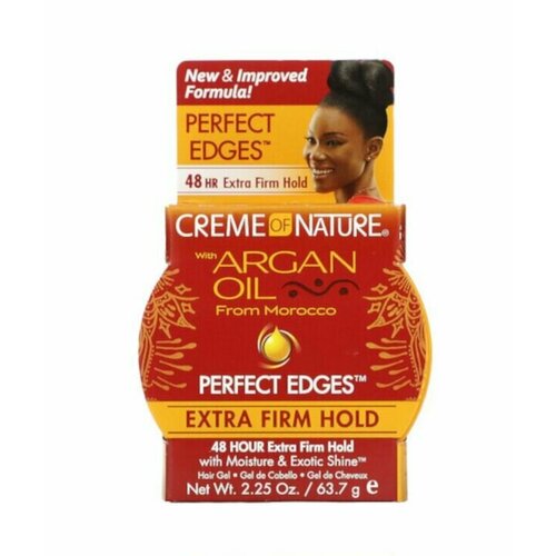 Гель с натуральным аргановым маслом Creme of Nature Argan Oil Perfect Edges Extra Hold