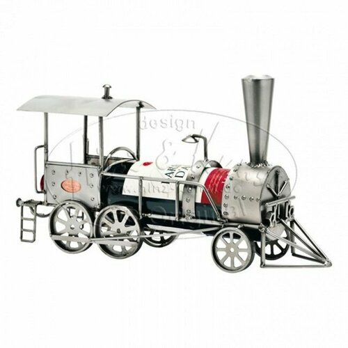 Украшение для бутылки Паровоз Hinz Kunst 20х40 см, 830