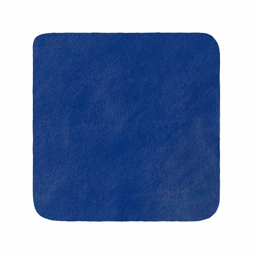 Термоаппликация BLITZ Термозаплатка квадрат кожзам, замша 12х12 см 05 кожзам синий