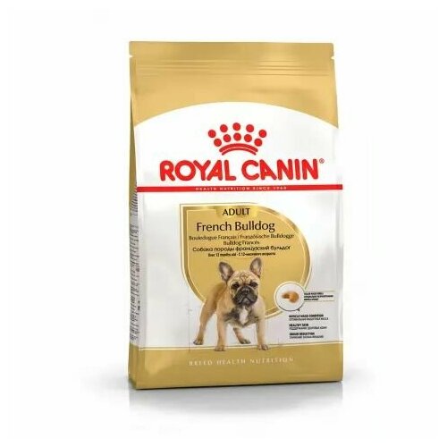 ROYAL CANIN FRENCH BULLDOG ADULT 9 кг сухой корм для взрослых собак породы Французский бульдог от 12 месяцев 1 шт