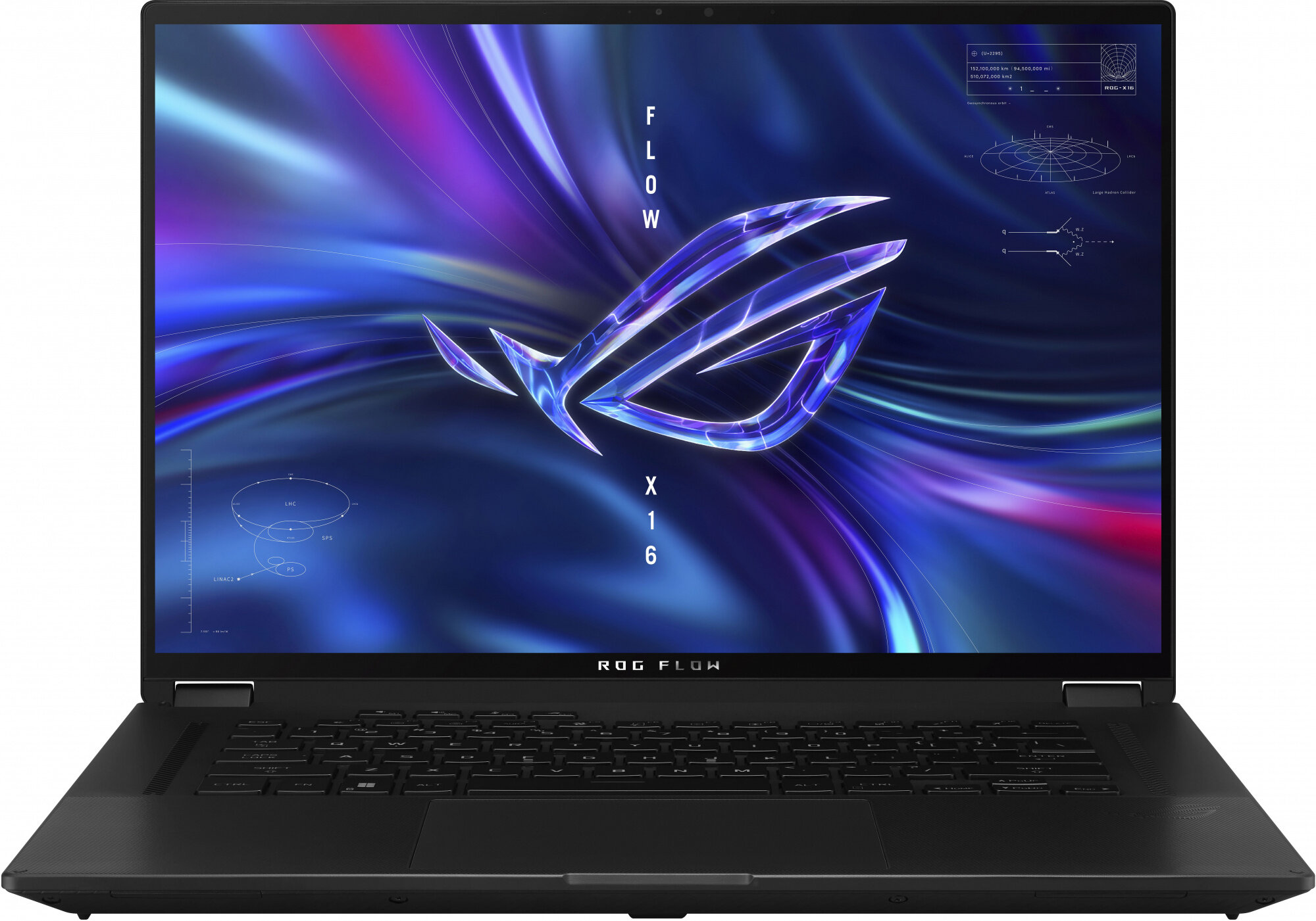 Ноутбук игровой ASUS ROG Flow GV601VI-NL051W, 16", трансформер, IPS, Intel Core i9 13900H 2.6ГГц, 14-ядерный, 32ГБ DDR5, 1ТБ SSD, NVIDIA GeForce RTX 4070 - 8 ГБ, Windows 11 Home, чер