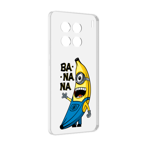 Чехол MyPads Банана-миньон для Vivo X90 Pro задняя-панель-накладка-бампер