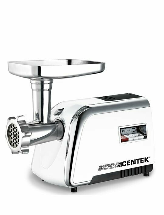 фото Электрическая мясорубка Centek производительность 2 кг/мин+соковыжималка