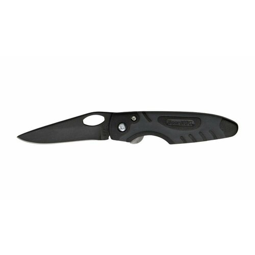 фото Нож bear & son складной liner 3 1/2" с титановым покрытием черный bear&son