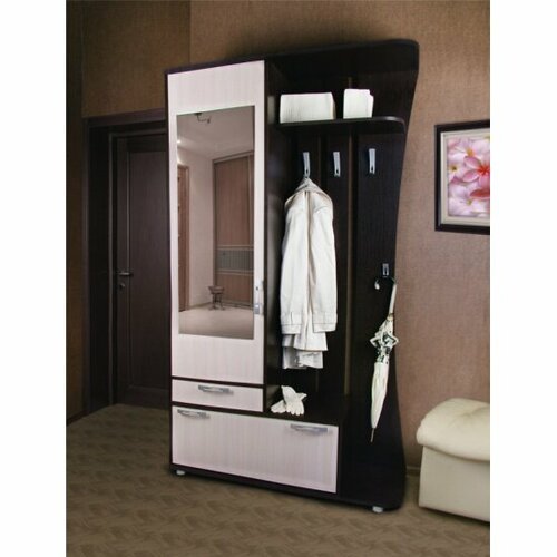 Прихожая VENTAL Классик венге/беленый дуб