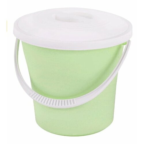 Ведро 10л с крышкой М374 Октябрьский 610₽