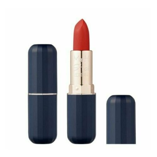 L'ocean Матовая помада для губ / Reve matt Stick, 02 Scarlet Red, 3,5 грамма