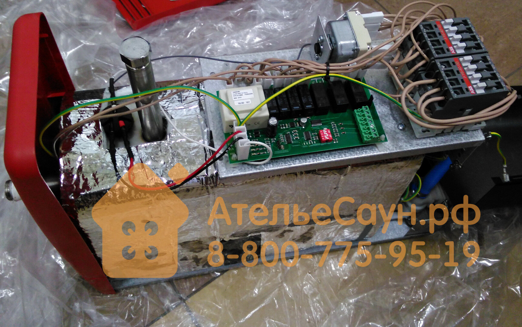 Запчасти Парогенератора Для Бани Электронная печатная плата Helo HNS T1 (арт. 5916502)