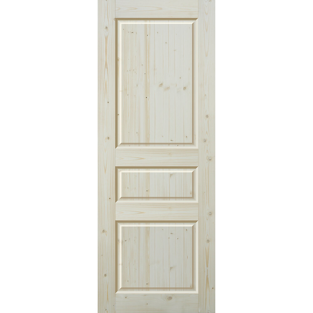 фото Дверь межкомнатная 3Ф-2 700х2000 мм массив без покрытия глухая