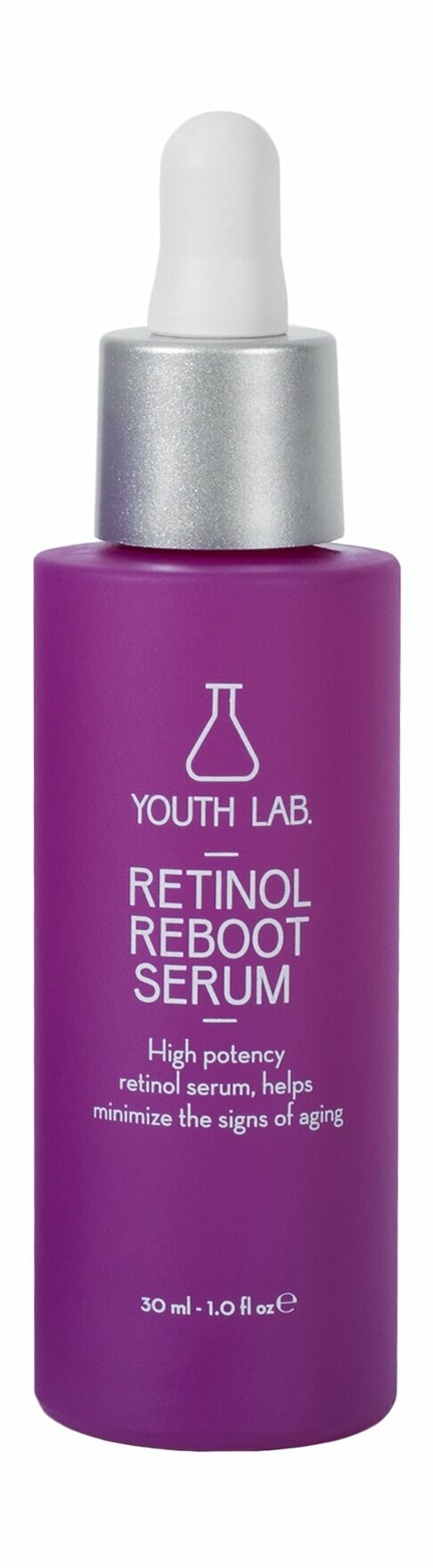 YOUTH LAB Retinol Reboot Serum Сыворотка для лица с ретинолом восстанавливающая, 30 мл