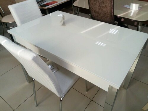Скатерть на стол силиконовая белая гибкое стекло мягкое стекло 80х230 матовая рифленая - гибкое стекло - ПВХ пленка прозрачная толщина 1,5мм