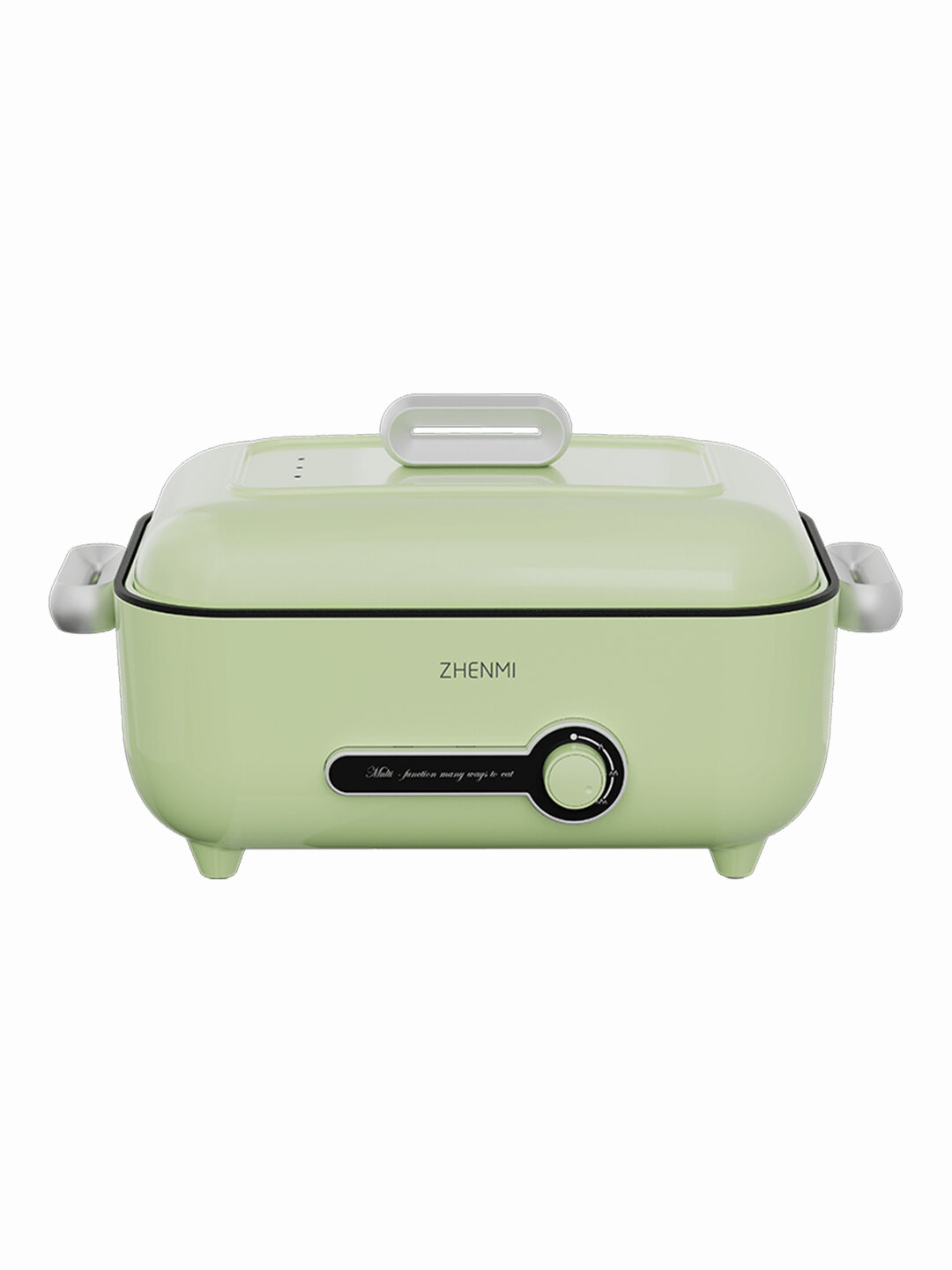 Многофункциональная электрическая кастрюля Xiaomi Zhenmi Multifunctional Electric Hot Pot 4L Creamy Green (ZM-ED4001)