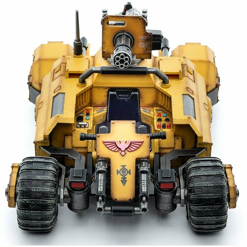 Модель квадроцикла JoyToy Warhammer 40,000 - Action Figure - Imperial Fists: Primaris Invader ATV (1:18) JT4546