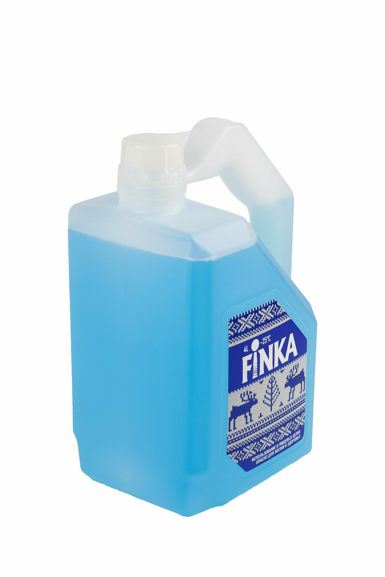 Зимняя жидкость стеклоомывателя -25 "Finka" 4л