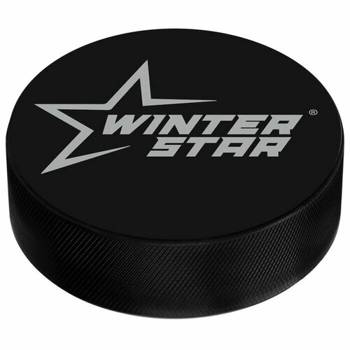 Шайба хоккейная Winter Star, подростковая, d=6 см