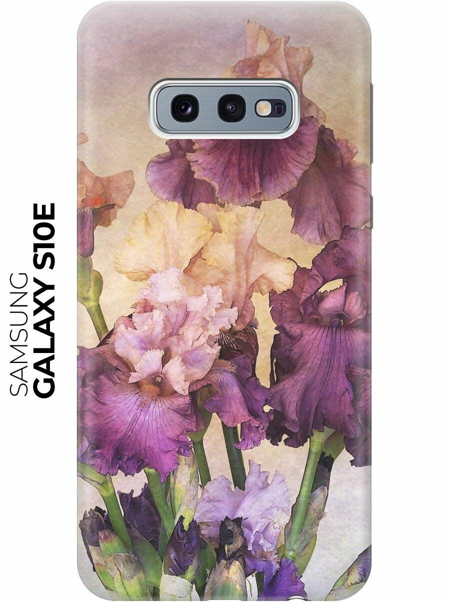 RE: PA Чехол - накладка ArtColor для Samsung Galaxy S10e с принтом "Фиолетовые цветы"