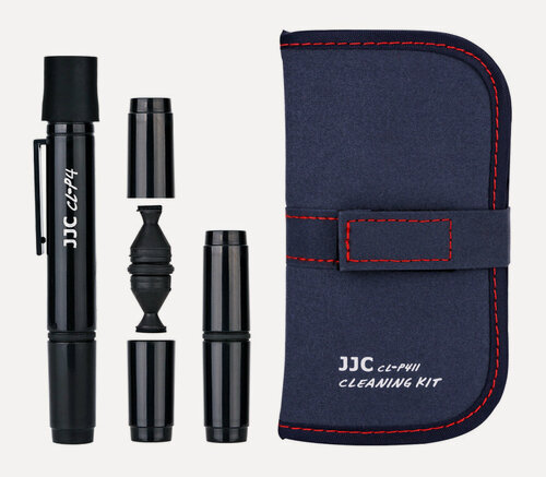 Изображение товара Чистящий карандаш для оптики JJC CL-P4II + 2 сменных наконечника и салфетка