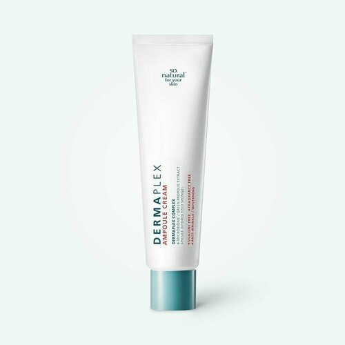 Гипоаллергенный заживляющий крем на основе 8 пробиотиков So Natural Derma Plex Ampoule Cream