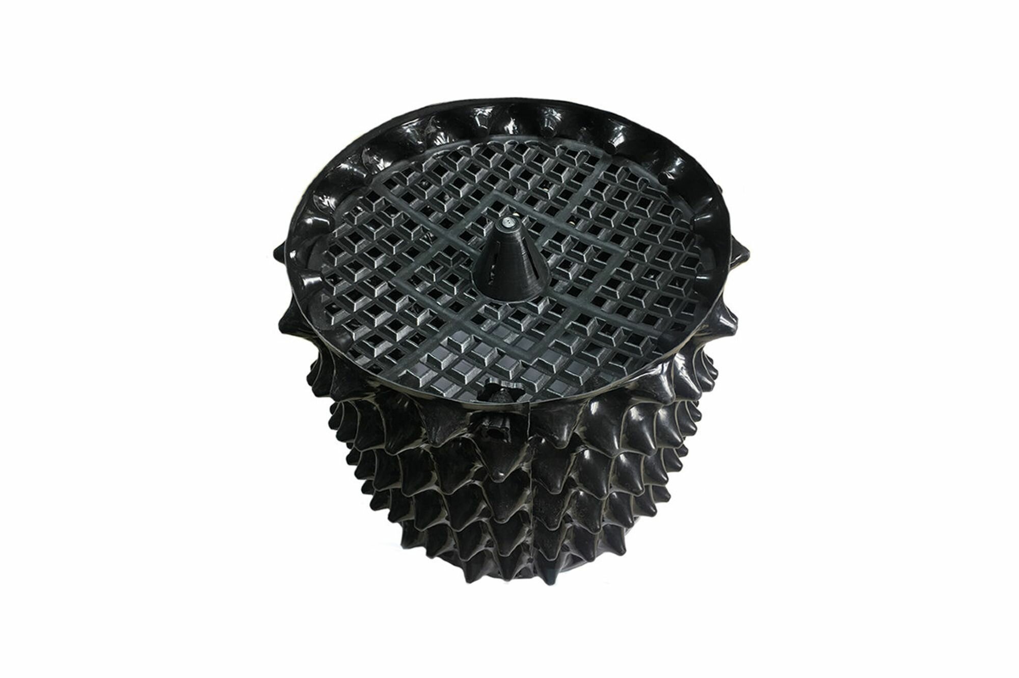 фото Пластиковый горшок с отверстиями по кругу Root Air Pot 7 л