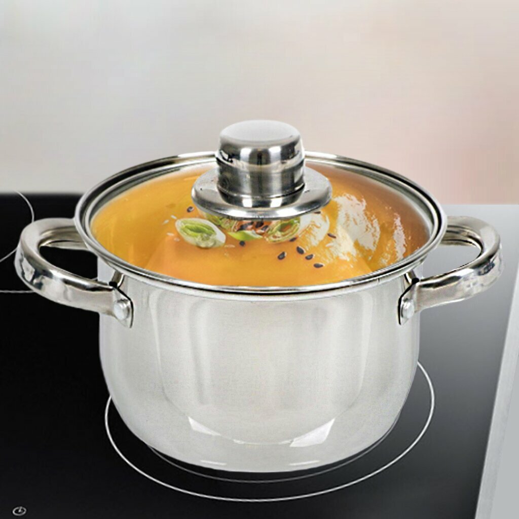 Кастрюля с крышкой Daniks SD-A17-16 1.9 л
