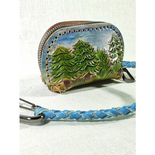 фото Кошелек , фактура тиснение, мультиколор хельга шванцхен, leatherca