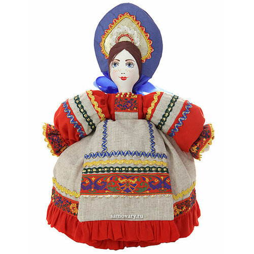Кукла баба на чайник 