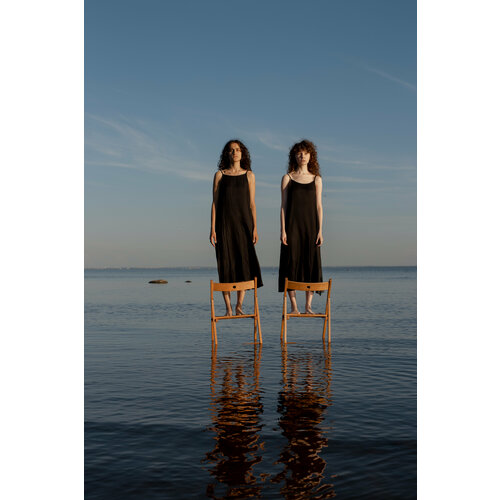 фото Платье usme, размер one size (xs-xl), черный