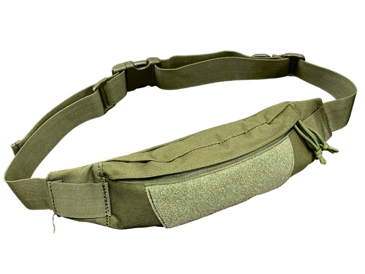 фото Однолямочная тактическая сумка (хаки-олива)