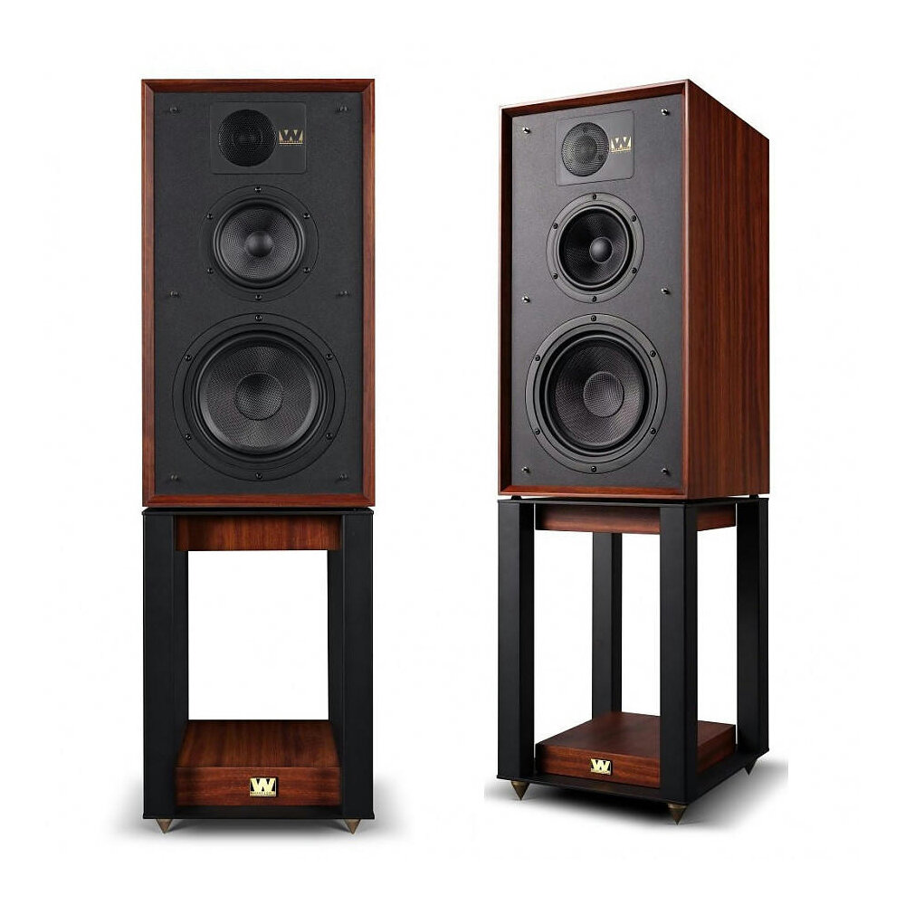 Полочная акустика Wharfedale 85th Anniversary Linton with stands Mahogany