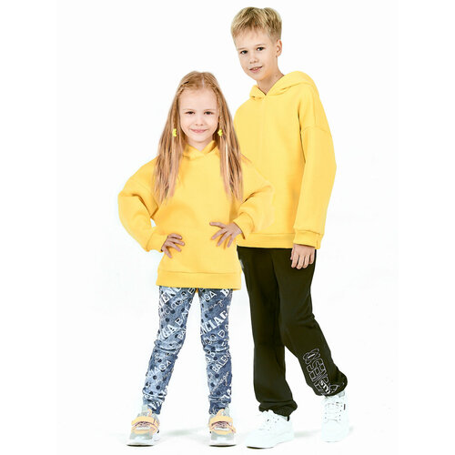 фото Худи ketmin, размер 146, желтый