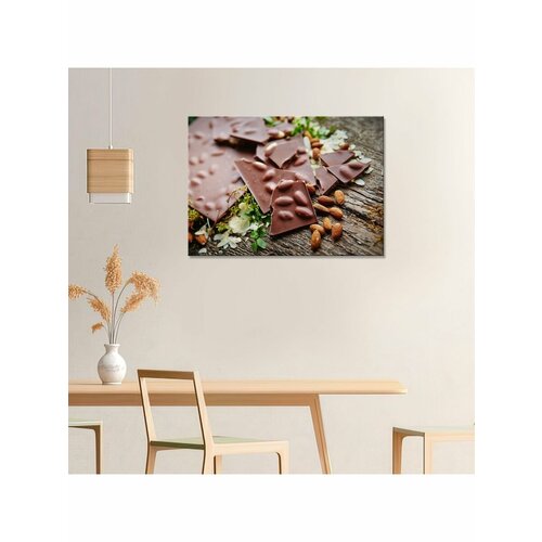 Картина на холсте с подрамником Красивый шоколад4 50Х70